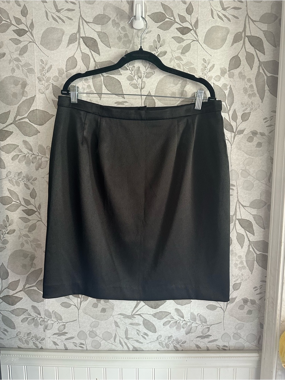 Alex Evenings Black Pencil Skirt